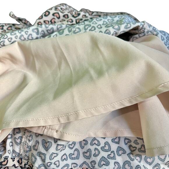 GAP Fit & Flare Dress Hearts Smocked Cottage Lined - Picture 7 of 15